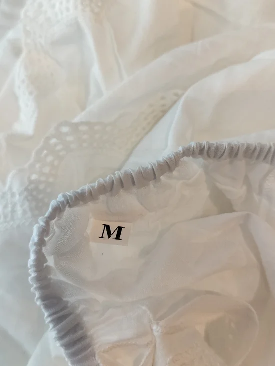 White Ruffle Maxi Skirt - Picture 4 of 5